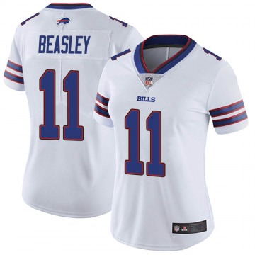 Women's Buffalo Bills #11 Cole Beasley White Vapor Untouchable Limited Stitched NFL Jersey(Run Small)